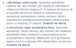 Cel: wyświetlenia filmu Cel: wyświetlenia filmu